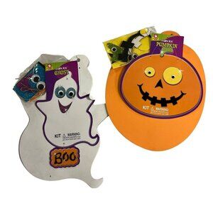 Fibre Craft Creative‎ Hands smArt Kit Make a Pumpkin Ghost 2007 NOS